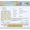 Mac Removable Restore screenshot