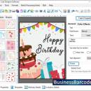 Template Design Birthday Card screenshot