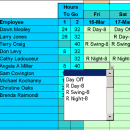 Easy Shift Scheduler for Excel screenshot