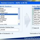 Convert MySQL Database To MSSQL screenshot