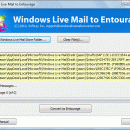 Windows Live Mail to Entourage screenshot