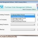 Software for Purchase Order screenshot
