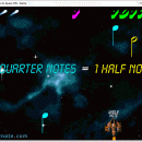 Music Notes In Space HN screenshot