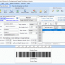 Packaging Barcode Label Maker Software screenshot