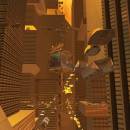 SciFi City 3D Screensaver for Mac OS X screenshot