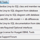 Huagati DBML / EDMX Tools screenshot