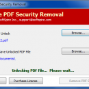 Remove PDF Print Security screenshot
