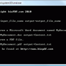 Extract Text screenshot