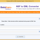 Datavare NSF to EML Converter Expert screenshot