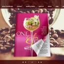 Coffee Style Theme for 3D Book screenshot