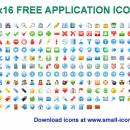 16x16 Free Application Icons screenshot