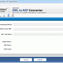 Batch EML to NSF Converter screenshot