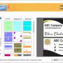 Customizable Business Card Maker Tool screenshot
