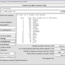 Hermetic Word Frequency Counter Advanced screenshot