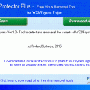 W32/Fsysna Free Trojan Removal Tool screenshot