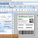 Healthcare Barcode Label Design screenshot