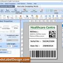 Healthcare Barcode Label Design screenshot