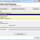 vCard Importer Software screenshot