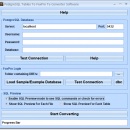 PostgreSQL Tables To FoxPro To Converter Software screenshot