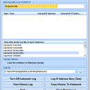 Automatically Log Your IP Address Over Time Software screenshot