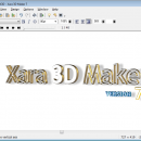 Xara 3D Maker screenshot