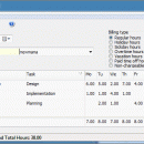 CyberMatrix Timesheets Standard screenshot