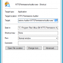 NTFS Permissions Auditor screenshot