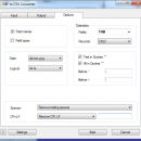 DBF to CSV Converter screenshot