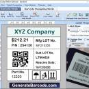 Generate Barcode Labels screenshot