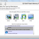 321Soft Flash Memory Recovery screenshot