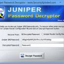 Juniper Password Decryptor screenshot