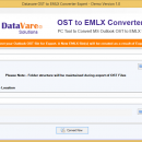 DataVare OST to EMLX Converter Expert screenshot