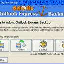 Adolix Outlook Express Backup screenshot