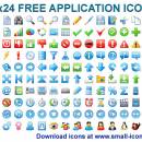 24x24 Free Application Icons screenshot