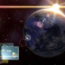 Earth 3D Space Travel Screensaver screenshot