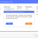 Cocosenor Outlook Email Password Tuner screenshot