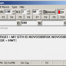 CwType morse terminal screenshot