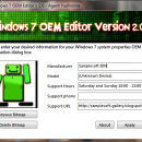 Windows 7 OEM Editor screenshot