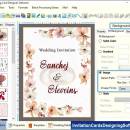 Wedding Cards Designing Software screenshot