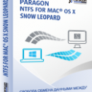 Paragon NTFS for Mac OS X Snow Leopard screenshot