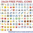 24x24 Free Pixel Icons screenshot
