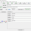 Multiple Choice Quiz Maker screenshot