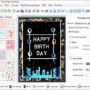 Birthday Greeting Card Designing Tool screenshot