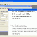 CASC concentration calculator screenshot