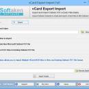 Vcard Export Import screenshot