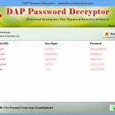 DAP Password Decryptor screenshot