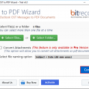 OST To PDF Exporter screenshot