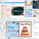 Birthday Cards Maker Software screenshot