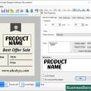 Professional Card Label Design Tool screenshot