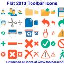 Flat 2013 Toolbar Icons screenshot